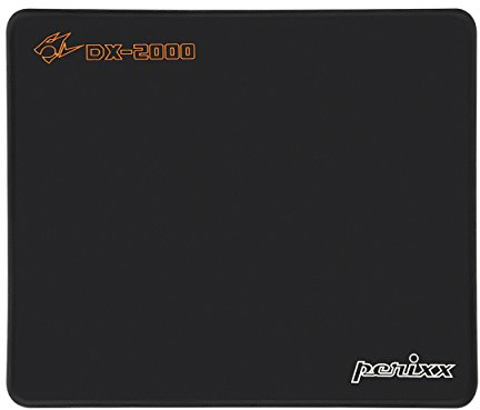 Perixx DX-2000XL, Tappetino per mouse gaming - 400x320x5mm Dimensione - base in gomma antiscivolo - trattato speciale Tessuto strutturato con controllo di precisione