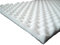 mail2mail Akustikschaumstoff, Noppenschaumstoff, Dämmung (100cm x 50cm x 2-5cm) Weiß oder Schwarz