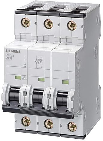 Siemens - Schutzschalter, 400 V, 6 kA, 3-polig, B 20 A, 70 mm