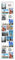 trendfinding® - Porte-Photos Mural à Pochettes Transparentes - pour Photos/Cartes Postales au Format Portrait et Paysage - 20 Pochettes de 10 x 15 cm