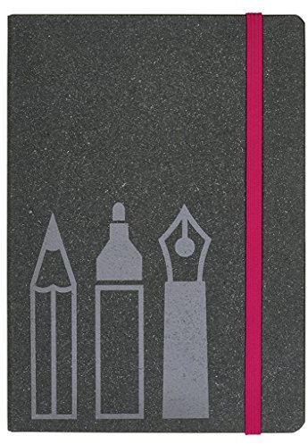 moses. 82298 Home office Notizbuch Schreibutensilien 160 Seiten, grau