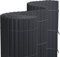 jarolift PVC Sichtschutzmatte Standard Sichtschutz Garten Balkon Terrasse Sichtschutzzaun Balkonverkleidung Zaunblende, 80 x 400 cm, (H x B), Grau