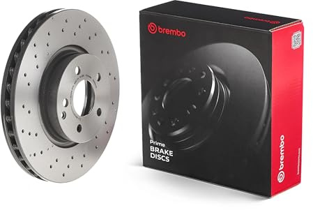 Brembo 09.A621.31 UV Coated vented drilled Front Brake Rotor MERCEDES-BENZ/MERCEDES-BENZ (BBDC) OE# A0004211112