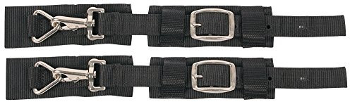 Harry's Horse Set dubbele snelsluitingen voor winterdekens, Farbe:schwarz