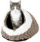Trixie Abri Douillet Kaline Taupe/Crème pour Chien 35 x 26 x 41 cm