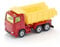 siku 1075, LKW mit Kippmulde, Metall/Kunststoff, Rot/Gelb, Kippbare Mulde