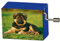 Fridolin 58086 Spieluhr Old McDonald/Hund auf Wiese