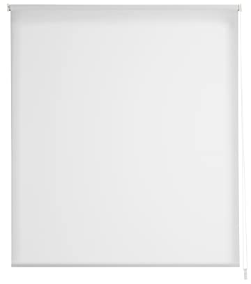 Estoralis | Gove | Estor Enrollable Diseño Moderno | Translúcido Liso | Color | Blanco Roto | 130 x 180 cm (Ancho/Alto) Tamaño Tela 127 x 175 cm | Estores para Ventanas y Puertas