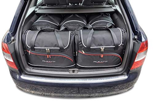 KJUST Dedizierte Reisetaschen 5 stk kompatibel mit AUDI A4 AVANT B6 2001-2004