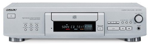 Sony CDP-XE530/S - Lettore CD, colore: Argento