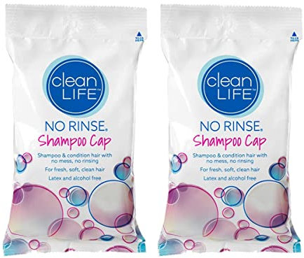 No Rinse Shampoo Cap 1 ea (Pack of 2)