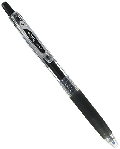Pilot Juice 0.5mm Gel Ink Ballpoint Pen, Black (LJU-10EF-B)