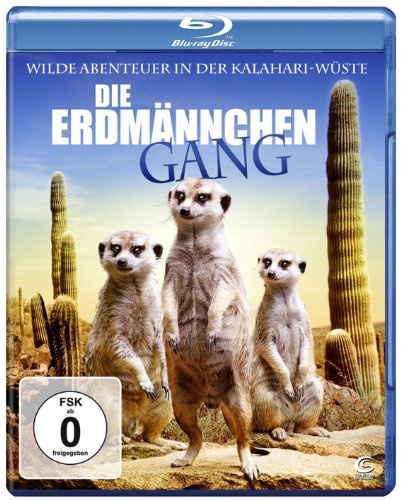 Die Erdmännchen Gang - Wilde Abenteuer in der Kalahari-Wüste [Blu-ray]