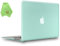 UESWILL Smooth Touch Matte Hard Shell Case Cover Compatible with MacBook Air 11 inch (Model: A1370 / A1465) + Microfibre Cleaning Cloth, Green