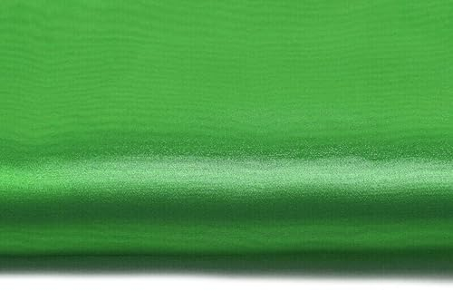 Satin Stoff Meterware am Stück (Grün)