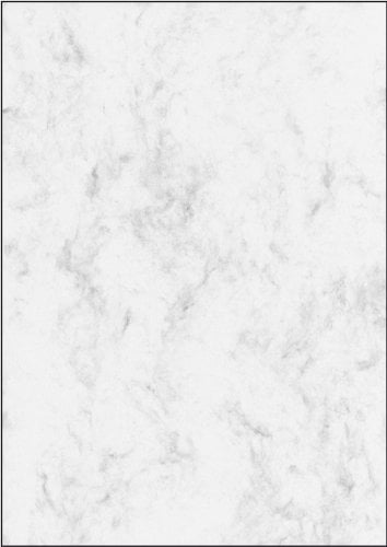 SIGEL DP396 Marbled Writing Paper, A4, 200 gsm double sided, Grey, 50 sheets