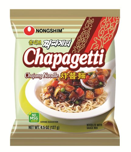 Nongshim Chapagetti Chajang Noodle, 4.5 Ounce Packages (Pack of 20) by Nongshim