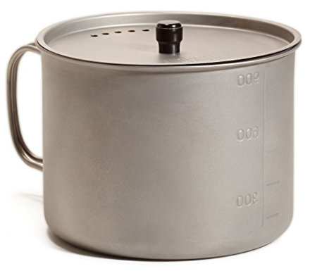 Vargo 120049 Titan-Ti-Lite-Becher, 900 ml