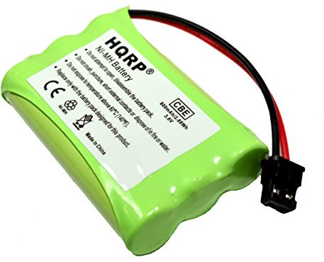 DENDAWEN HQRP Akku kompatibel mit Uniden BT schnurloses Telefon Powermax 5,8 GHz 30878864022, Powermax 2,4 GHz, ge tl26402, GP 80 aaalh3bmx, 80 aaalh3bmz Ersatz Plus Untersetzer