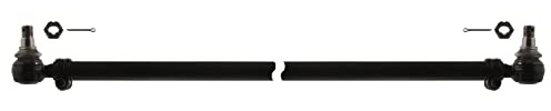 febi bilstein 09925 Spurstange mit Kronenmuttern und Splinten, 1 Stück