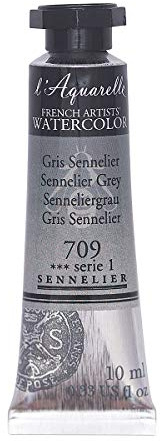 Sennelier Watercolour 10ml Tube S1 - Sennelier Grey (709)