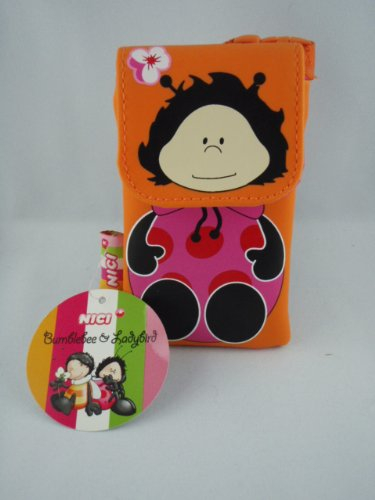 NICI - 30546 - Handytäschchen, Marienkäfer, PVC, Tasche