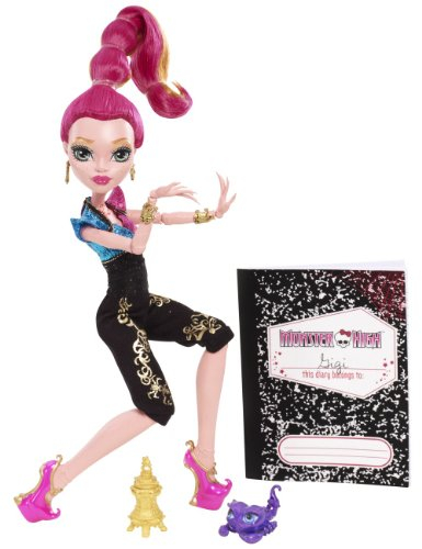 Mattel BBK00 - Monster High 13 Wünsche Gigi Grant, Puppe