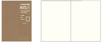Midori Traveler's Notebook -Passport Size (Refill 005)