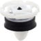 Restagraf Agrafe de Panneau Garniture Intérieure et Porte en Sachet pour Véhicules Renault/Peugeot/PSA/Nissan, 8.2mm Poinçon, Lot de 8, Blanc/Noir