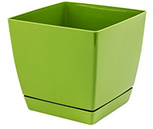 Prosper Plast dukp120 – 370u 20 x 20 x 11 cm COUBI Maceta, Color Verde