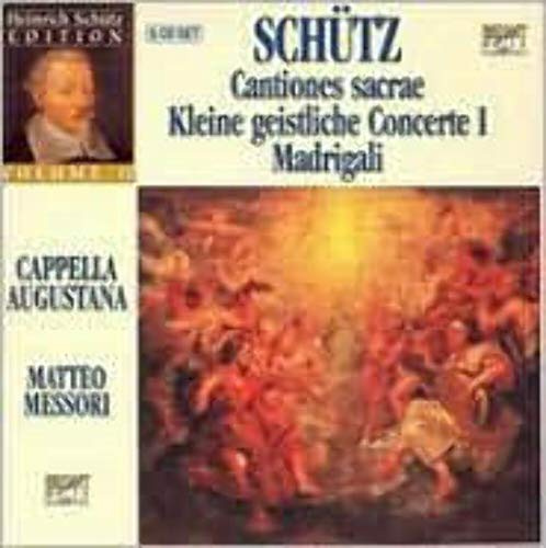 Schütz: Cantiones Sacrae, Kl. geistl. Konzerte, Madrigale Vol.2