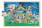 goki 57949 Einlegepuzzle Märchenstunde aus Holz, Holzpuzzle mit Geschichtenklassikern, Lernspielzeug und Kinderpuzzle, fördert Fantasie und Motorik, 46cm x 30cm, 192er Set, ab 4 Jahre
