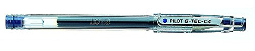 Pilot G Tec C4 Gelschreiber Micro 0,4 mm Schreibspitze 0,2 mm Strichbreite 12 Stück blau