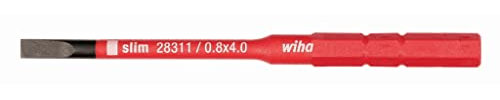 Wiha 28308 Insulated Slimline Slotted Interchangeable Blade 3.0mm by 90mm