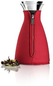 Eva Solo Carafe glögg/Mulled Wine Pot with Flip-Top Lid 1 L Red