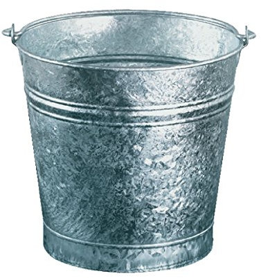 Guillouard 40140 - Cubo de acero galvanizado (16 L)