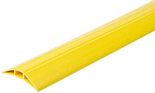 Kabelbrücke aus Kunststoff, Toploader gelb, Länge 1,5 m - Fahrbahnschwellen cable covers duct 44920, farbe: gelb