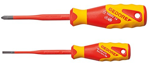 GEDORE 2928736 Juego de destornilladores VDE SLIM DRIVE 2 piezas