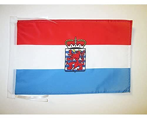 AZ FLAG - Flagge Provinz Luxemburg - 45x30 cm Mit Kordel - Luxemburg In Belgien Fahne 30 x 45 Cm - Flaggen