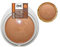 Zao – Nachfüllpack aus Bio-Terracotta, 9 g, Farbe: Bronze, Kupfer Nr. 342