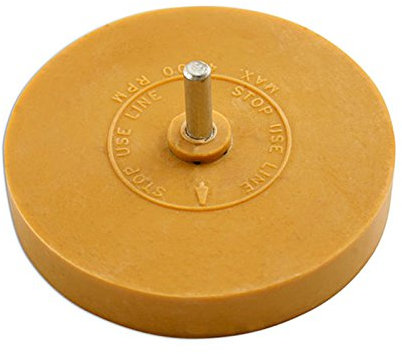 2 Stripe Removal Wheel Adhesive Glue Eraser Caramel Toffee Decal Sticker Remover by AllTrade Direct by AllTrade Direct