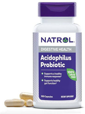 Natrol Acidophilus Probiotic (100) Standard, 50 g