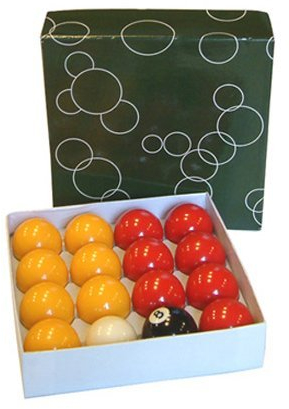 Jeu de Billes ou Boules de Billard Pool Standard 50,8 mm - DPT