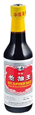 150 ml de sauce de soja foncée, dark.