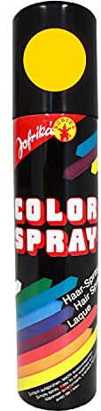 NET TOYS Laque à Paillettes doré - Spray Cheveux pailleté - colorspray - Coloration du cheveu - Spray pour Les Cheveux - Sprays pour Cheveux - colorsprays - colorations des Cheveux