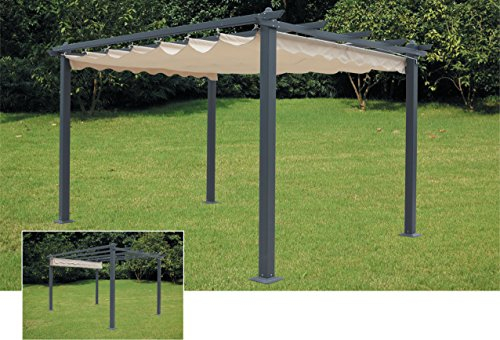TRAVE RICAMBIO X PERGOLA MM.30X60X384CM.
