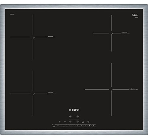 Bosch pie645fb1e Hob – Plate (Built-in, Induction, Ceramic, Black, Touch, 50/60 Hz)