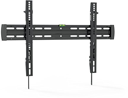 DIGITUS TV-Wandhalterung - für 47-70 Fernseher oder Monitore - max. Belastung 40 kg - VESA 200x200 bis 640x400 - -12° neigbar - integrierte Wasserwaage - Schwarz