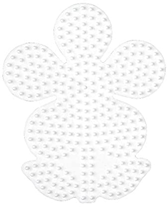 Hama 299 Bügelperlen Gr.P. Blume Schreibwaren, weiß 10.01 x 0.3 x 11.99 cm