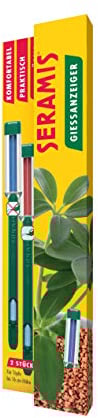 Seramis Indicatore d'irrigazione piccolo, 16 cm – Set da 2 indicatori, indicatore umidità per piante in granuli e terriccio, verde